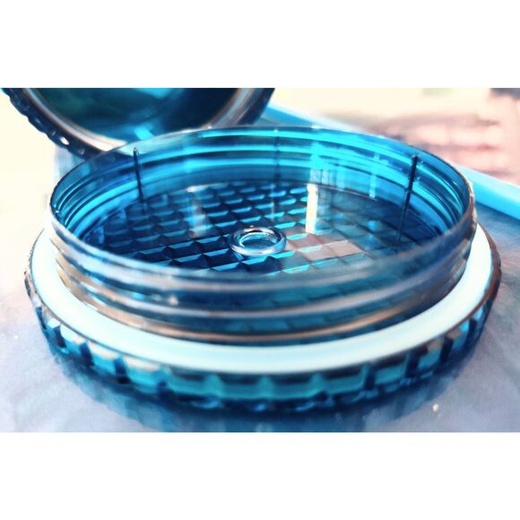 Double Wall Studded Blue 24.5oz /725 ML Beverage Tumbler New - Picture 12 of 14